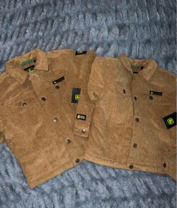 Corduroy jackets and character jackets