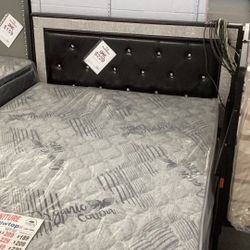 Full Size Black Bed Frame