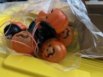 Halloween Jack-O-Lantern Pumpkin String Lights