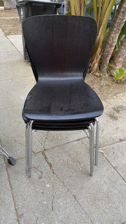 Authentic solid wooden chairs - never used