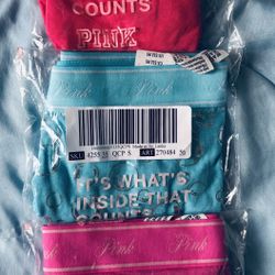 Pink Victoria Secret Boy Short Panties 