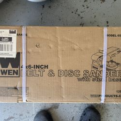 WEN Belt & Disc Sander 6500T NEW