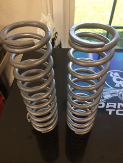 Coil over springs