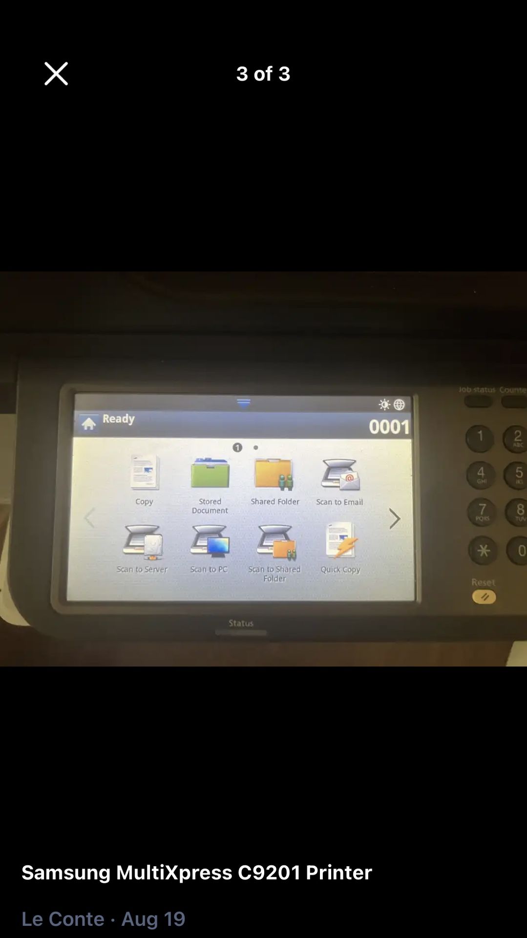 Samsung MultiXpress C9201