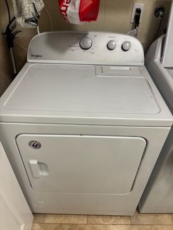 Whirlpool gas Dryer White