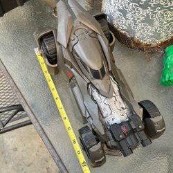 Batmobile With Cockpit For Action Figure