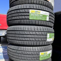 225/60/17 Tbb Ht Set Of 4 New Tires Installed And Balanced