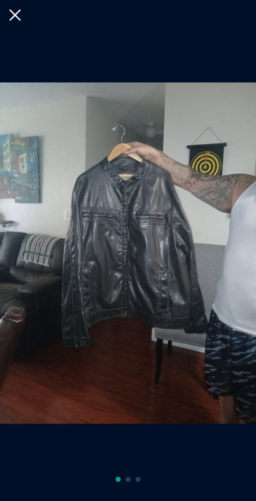 Men’s Brown Leather Jacket 