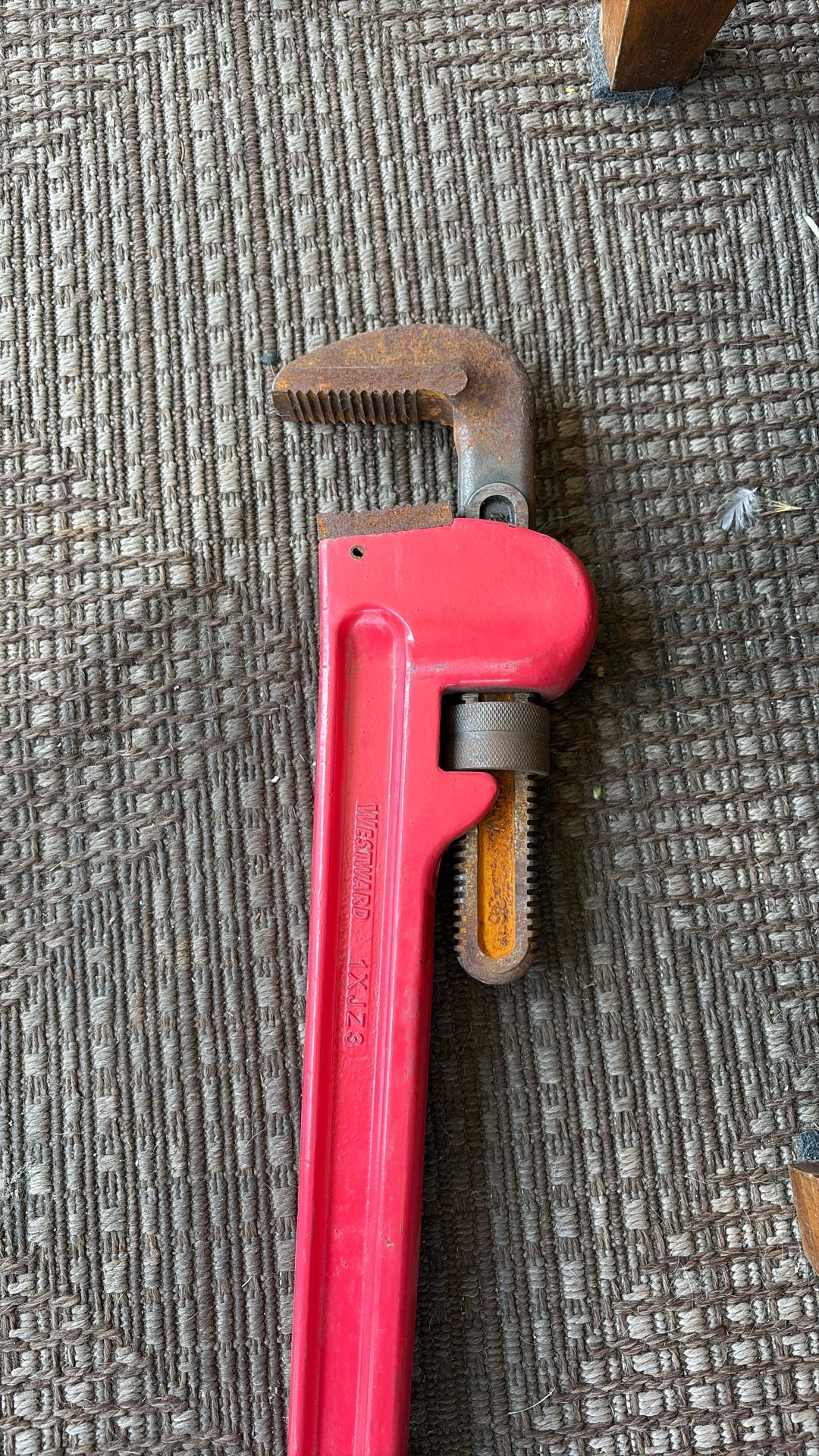 Westward Pipe Wrench