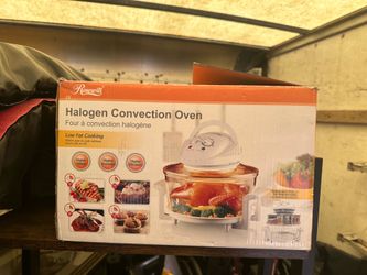Halogen Convection Oven Four à convection halogène Low Fat Cooking Allows you to cook without excess fat or oil Higher Speed Higher Accuracy Higher Ef