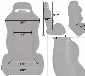 Automotive Racing Seats / Suade