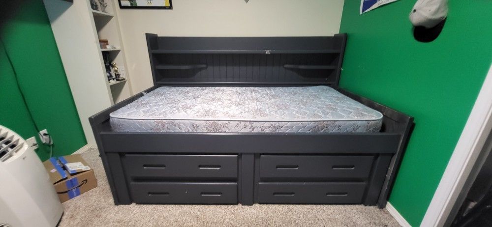 Solid Wood TWIN Bed Frame