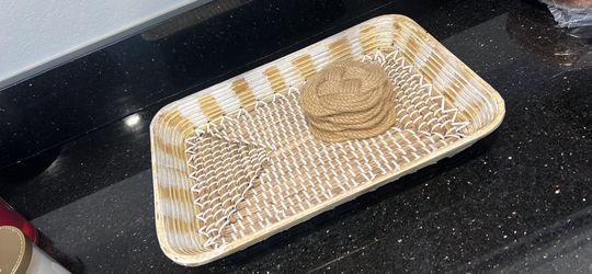 Boho Table Tray And Coasters