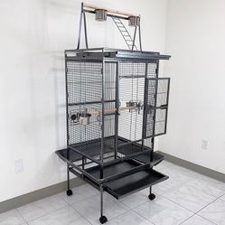 $155 (New in Box) Large 68” parrot bird cage for parakeets cockatiel chinchilla conure cockatoo lovebird parakeet