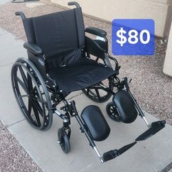 Invacare Lightweight Wheelchair With Elevating Leg Rests