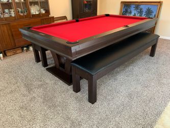 Dining Room Pool Table!! Brand New!! Choose your style!!
