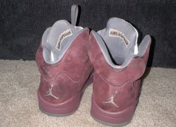Jordan Air Jordan 5 Retro LS Burgundy Suede High Top size 10