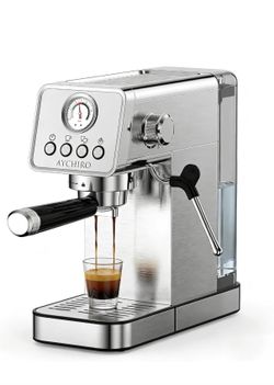 AYCHIRO 20 Bar Semi-Automatic Espresso Machine