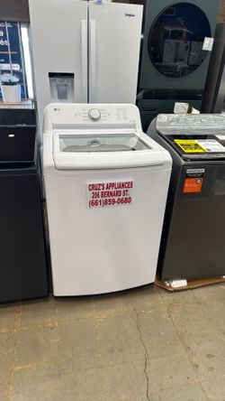 Cruz s appliances LG washer top load $500