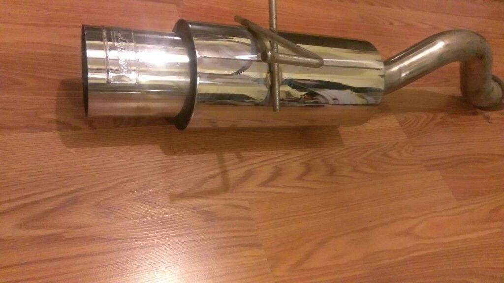 Godsnow axleback catback muffler exhaust Honda Civic