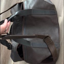 Leather Duffle Bag 