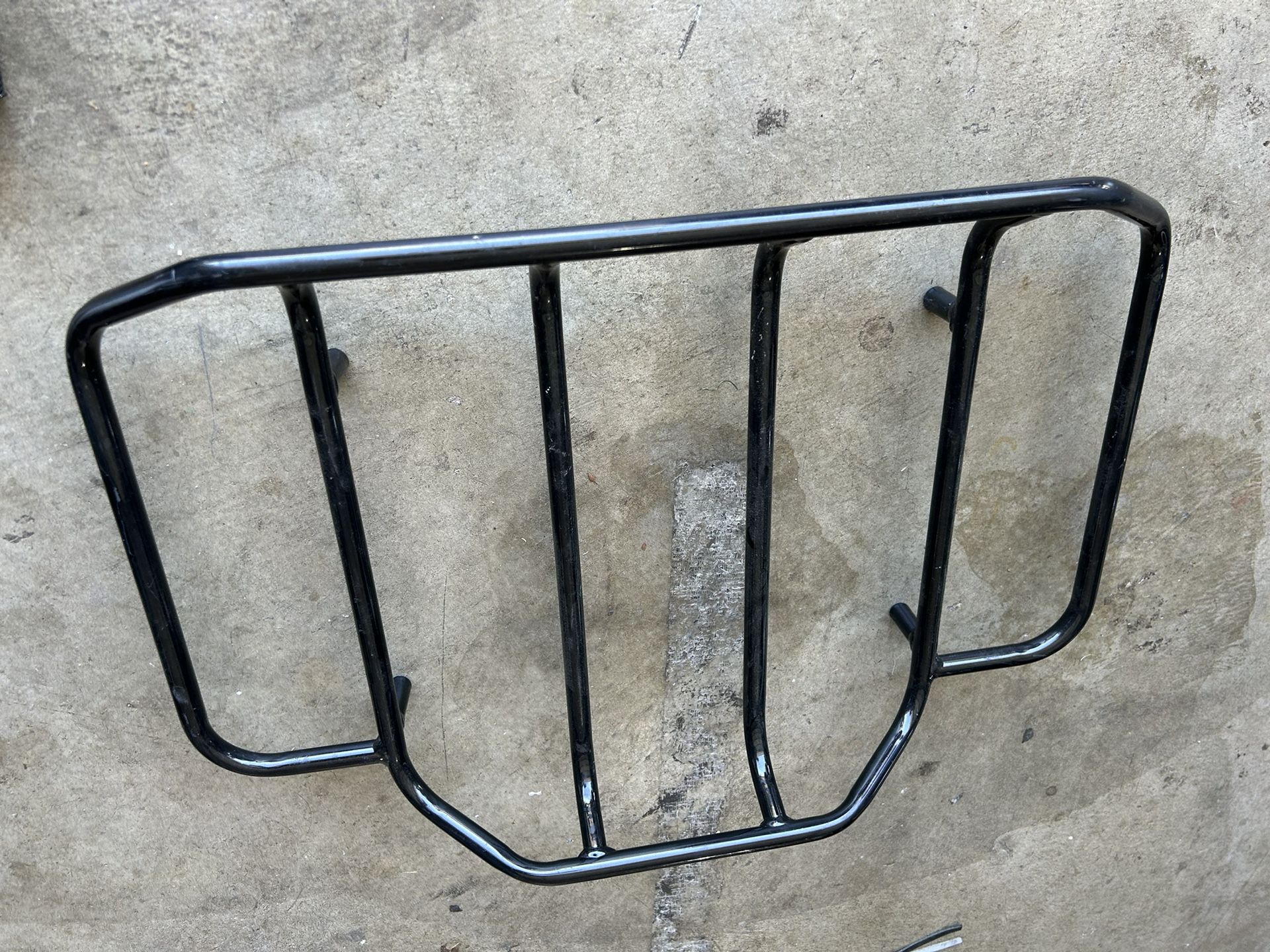 Luggage Rack Powder coated Black