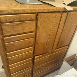 Solid Wooden Dresser 