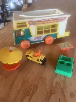 Fisher Price Truck And Camper