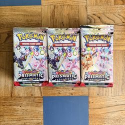 Pokemon TCG Prismatic Evolutions Booster Pack