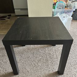 Brown Wood Mini Table