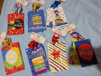 Mini Birthday Gift Bags