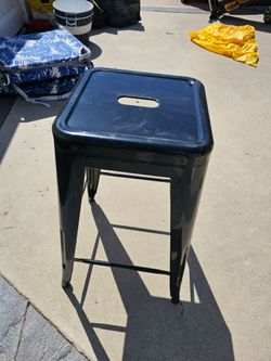 Metal bar stools,  never been used