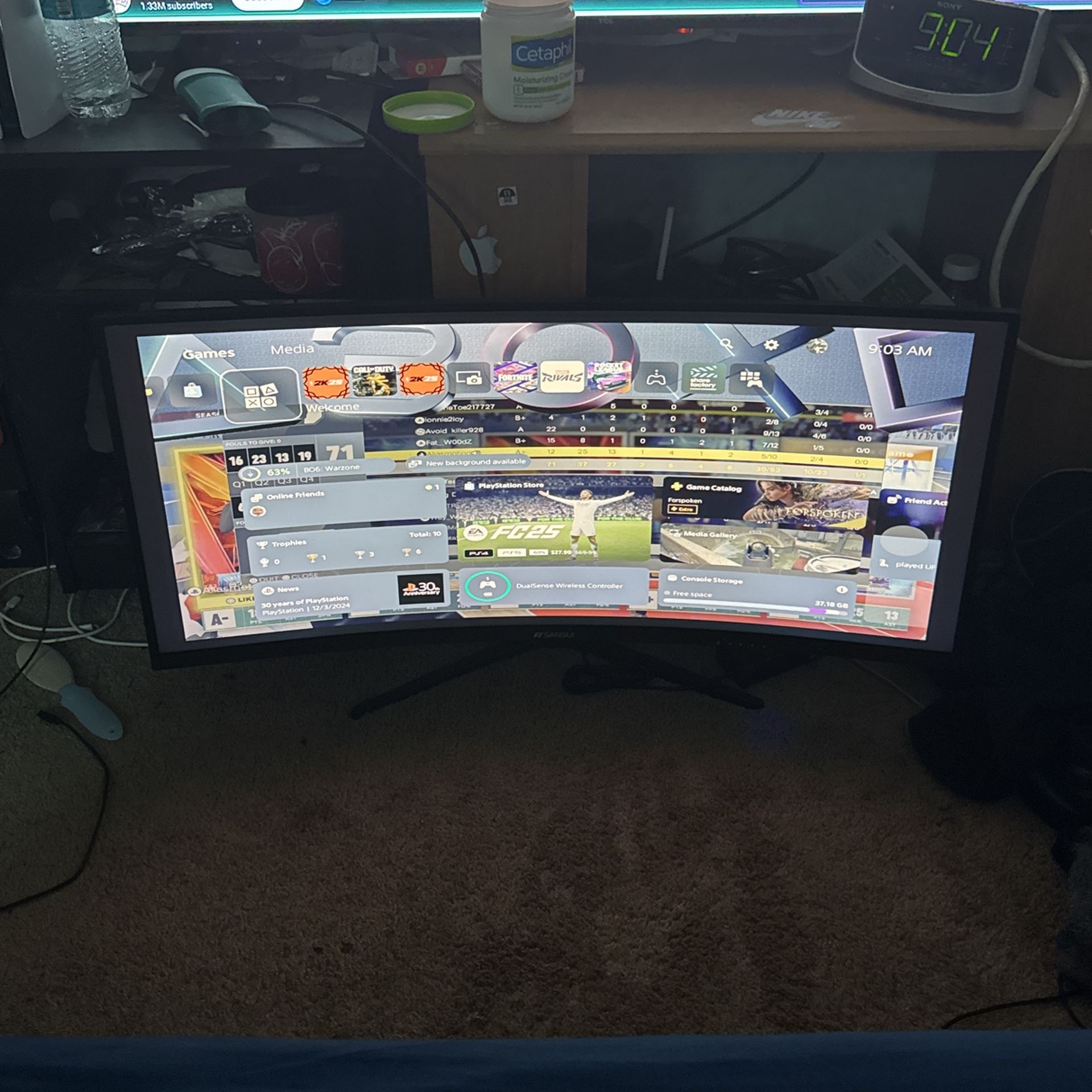 34” Curve Monitor