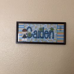 Caiden Name Frame