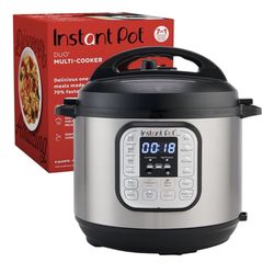 NEW Instant Pot Pressure Cooker  Stainless Steel