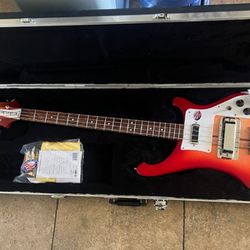 New Rickenbacker Bass Guitar 4003S 4 String  Fireglo