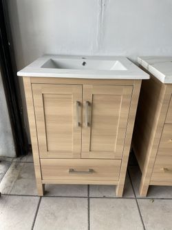 SALE ~ Modern PVC Bathroom Vanity - 24 inches