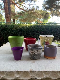 Colored Pots