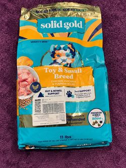 Solid Gold Mighty Mini Dog Food – 11 lb – New