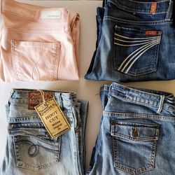 Bundle Of Designer Jeans (Seven For All Mankind, Bananas Republic...)