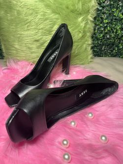 Black Classy Peeptoe
