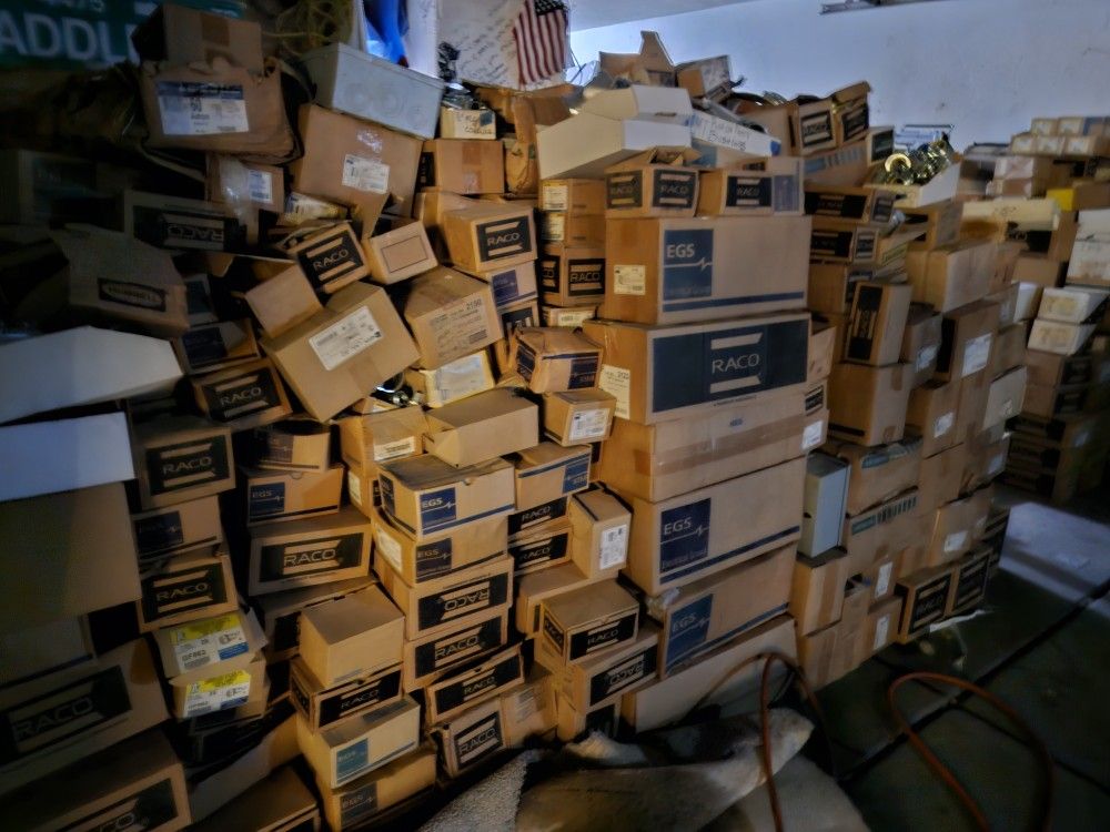 Massive Amount Of Electrical Supplies Gfi Outlets Light Switches Pretty Much Anything Electrical 