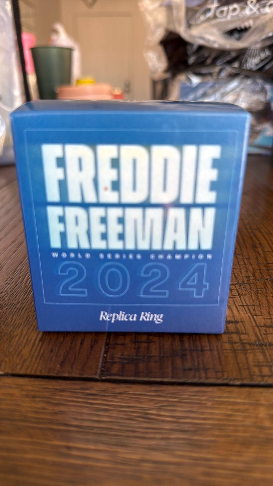 Freddie Freeman Replica Dodgers Ring 2024