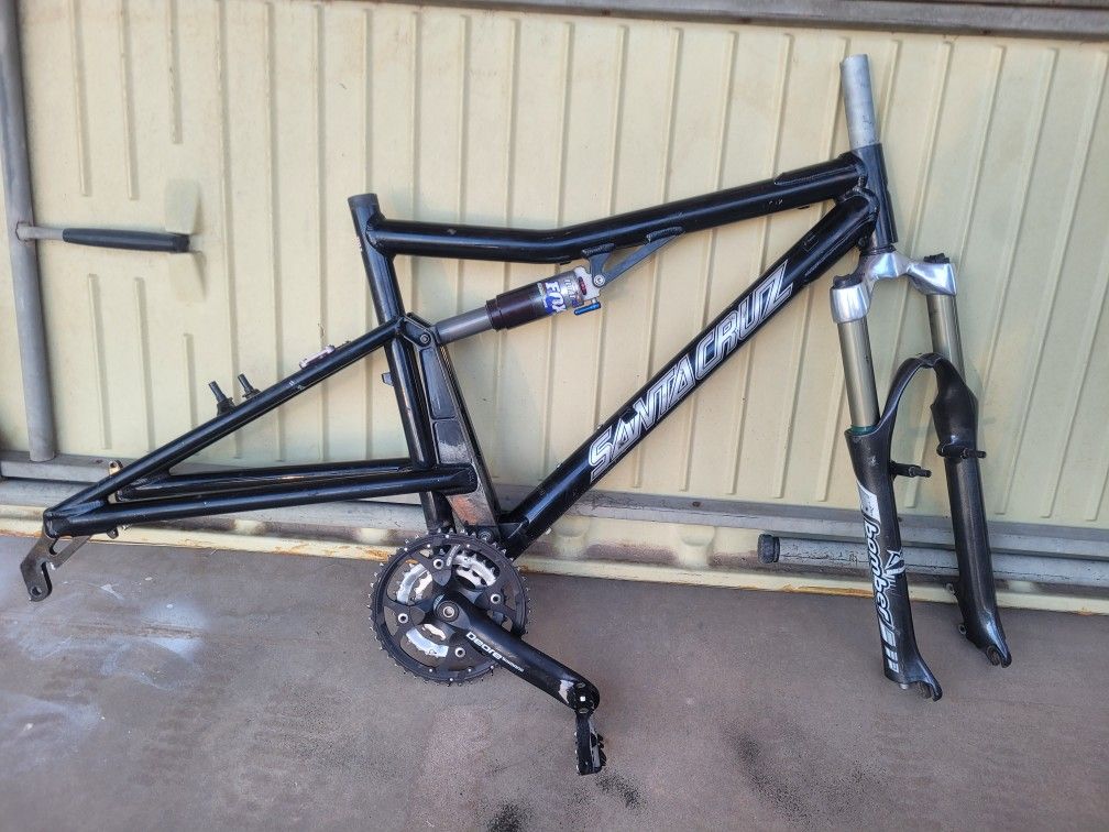 Full Suspension Santa Cruz Superlight Mountain Bike Frame