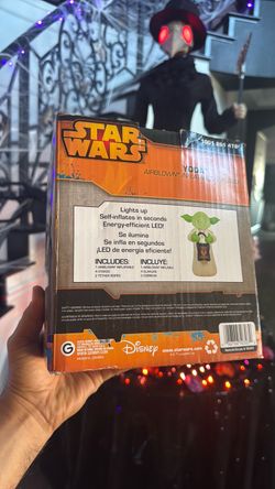 Star Wars Yoda Halloween Airblown Inflatable
