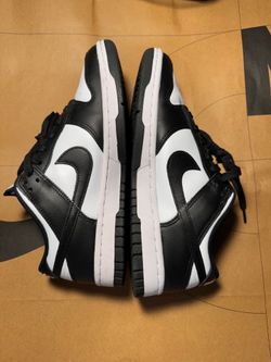 Used Nike Women's Dunk Low Retro Panda Black/White Shoes DD1503-101 SZ 8.5 No boxes