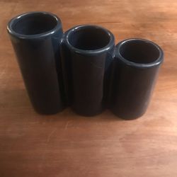 Blue Bamboo Vase