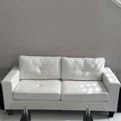 Modern White Sofa 