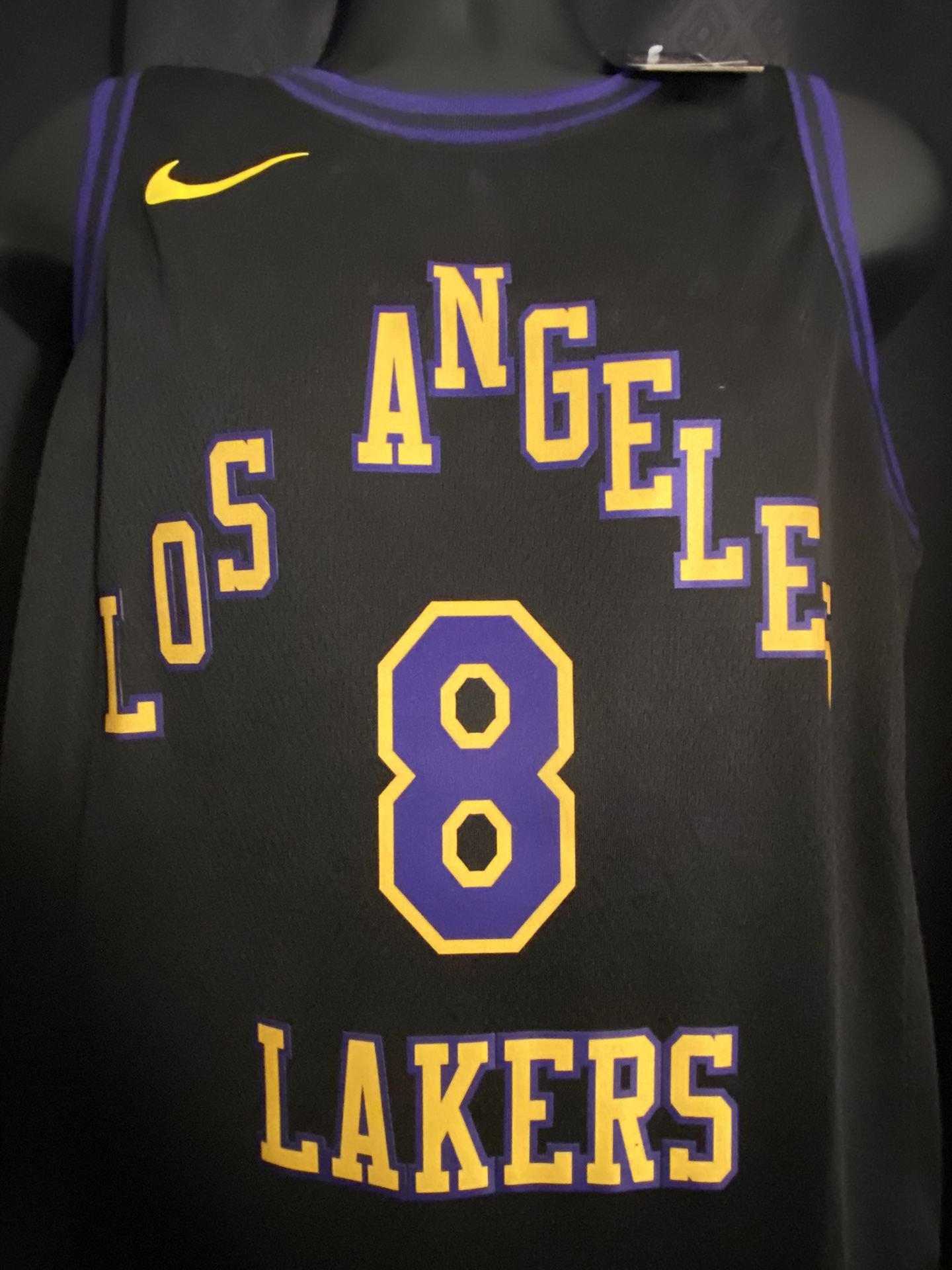NBA 2023 2024 Men's Los Angeles Lakers Kobe Bryant #8 Nike City Edition