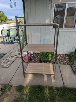 Heavy duty shelving unit 34x22x61